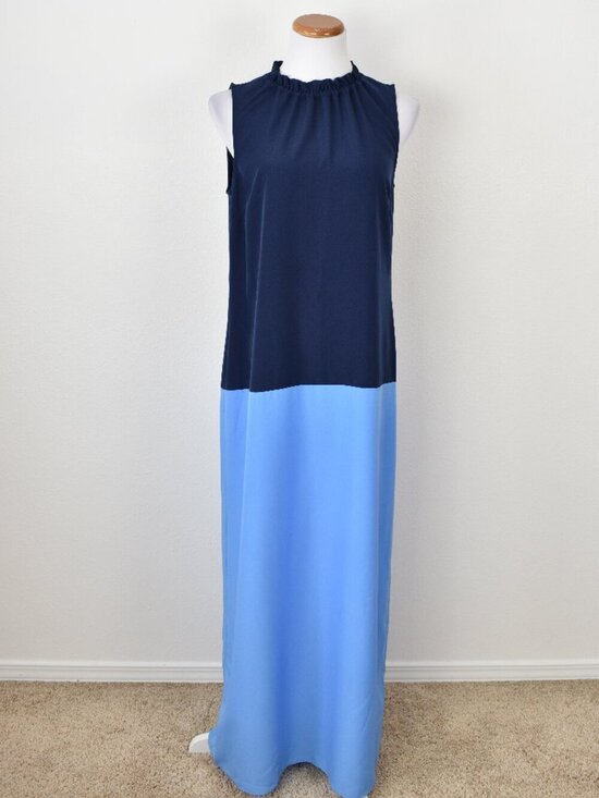 STS Dresses & Skirts - STS Sail to Sable Ruffle Neck Maxi Dress - S